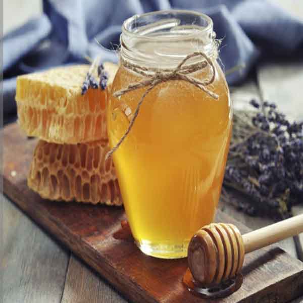 Natural spring flower  honey