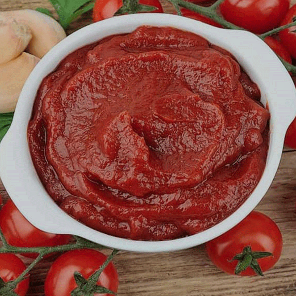 Aseptic tomato paste